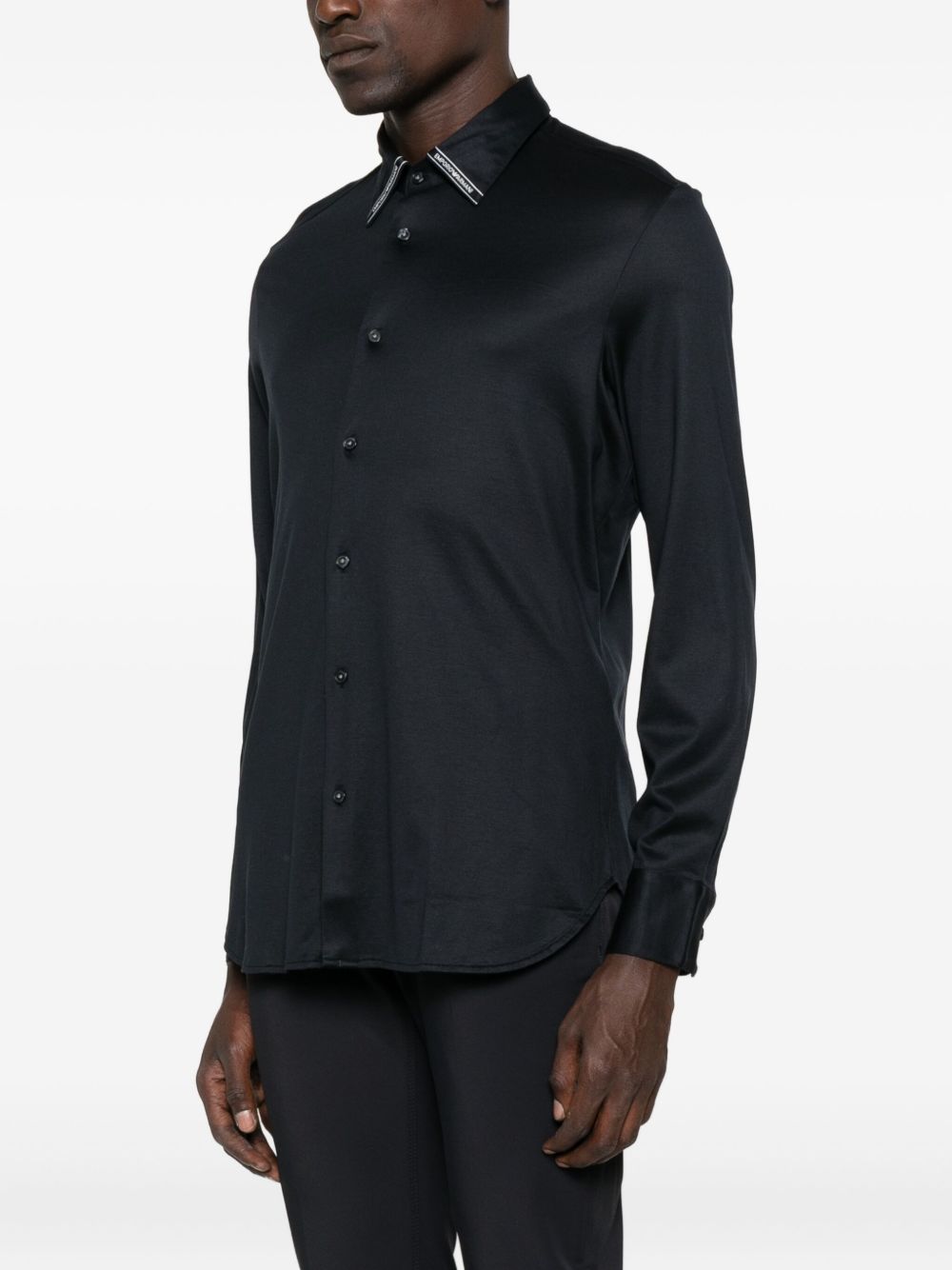 EMPORIO ARMANI Long Sleeve Button-Up Shirt for Men
