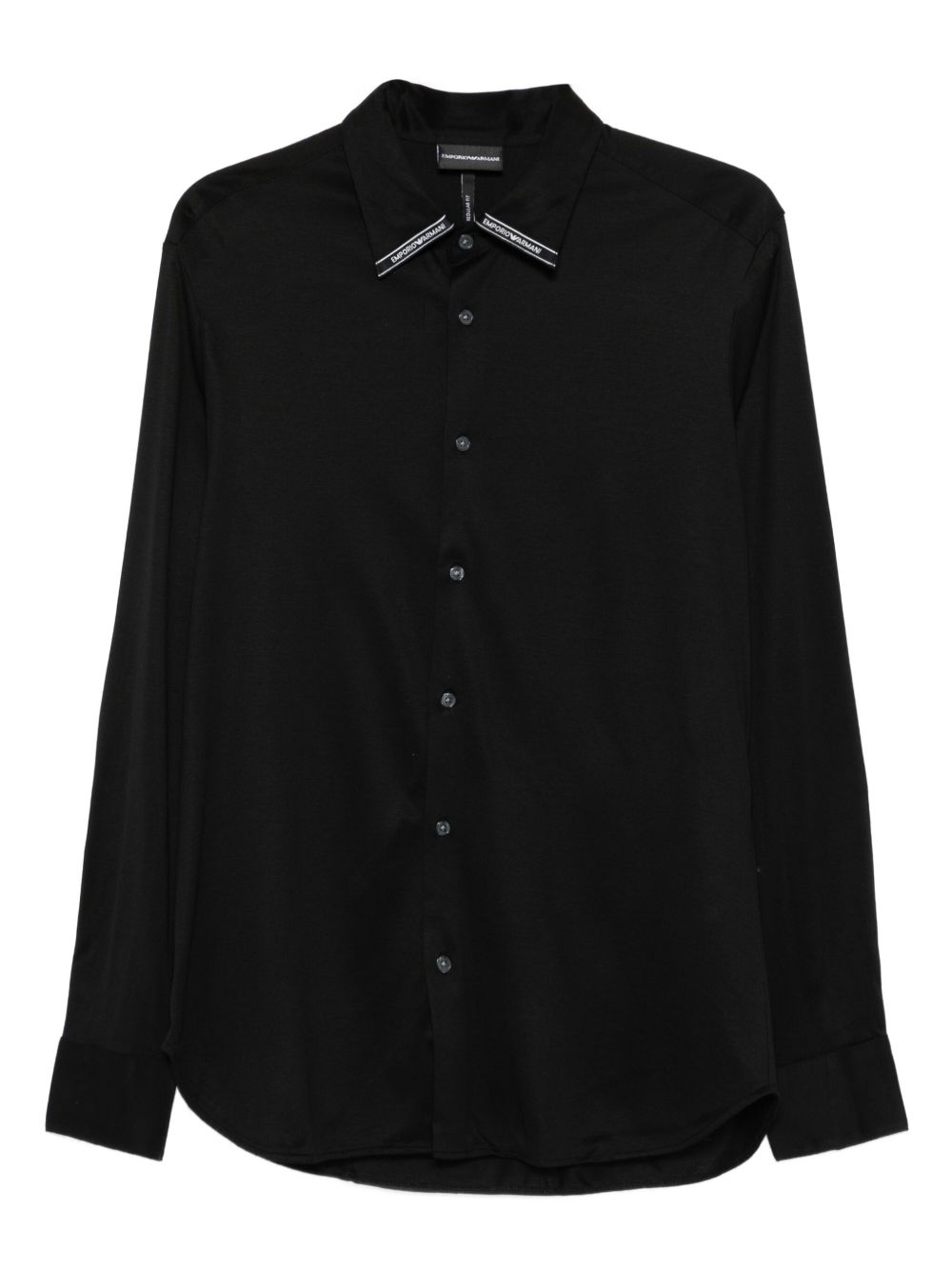 EMPORIO ARMANI Long Sleeve Cotton Shirt for Men - FW25