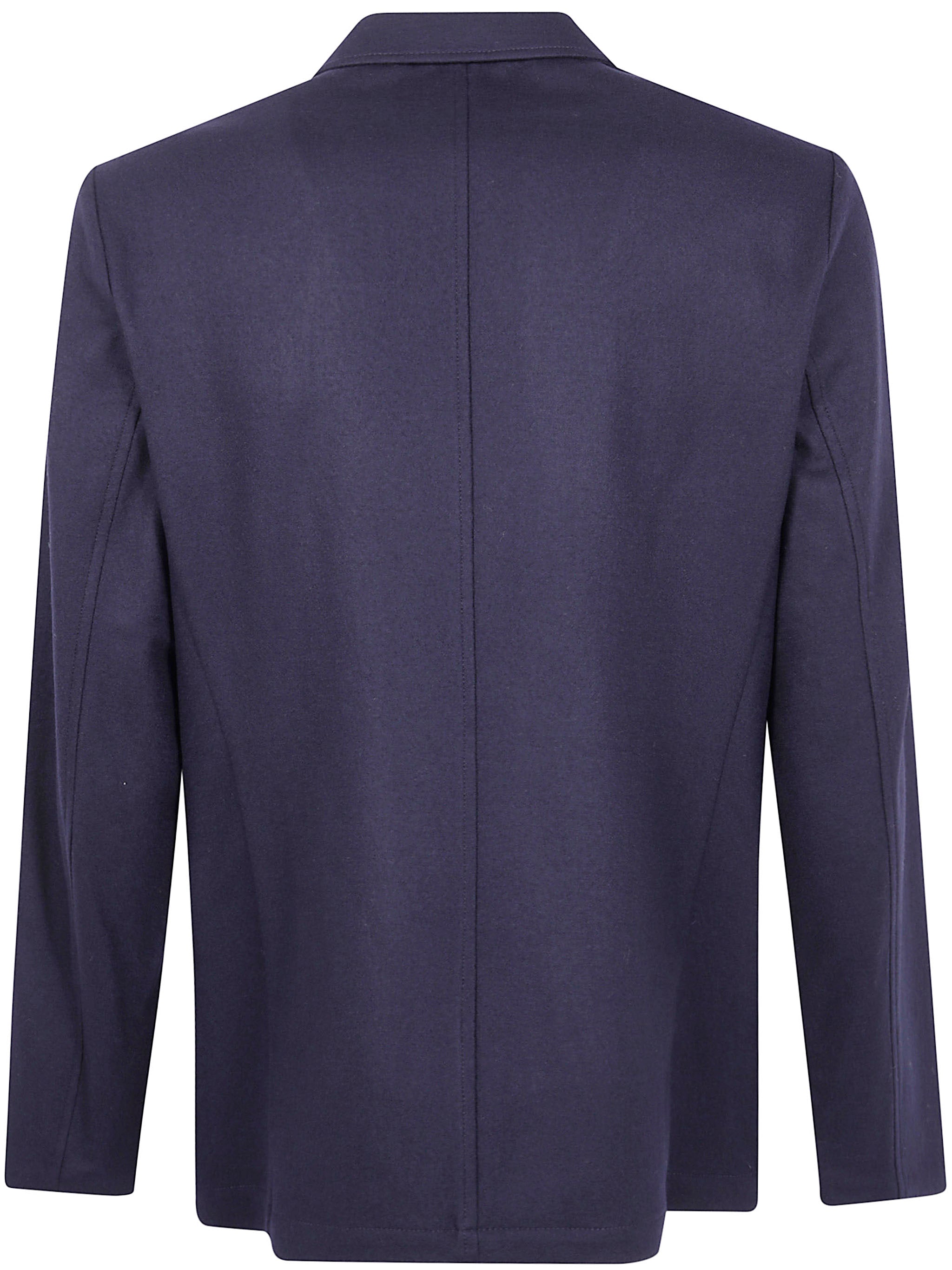 EMPORIO ARMANI Single Breasted Wool Jacket for Men - FW25 Collection