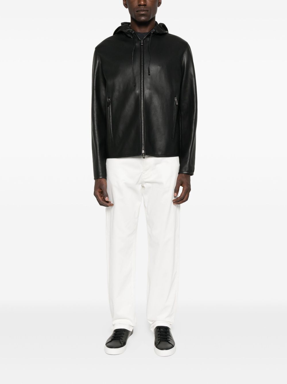 EMPORIO ARMANI Men's Silk Nylon Mini Jeans