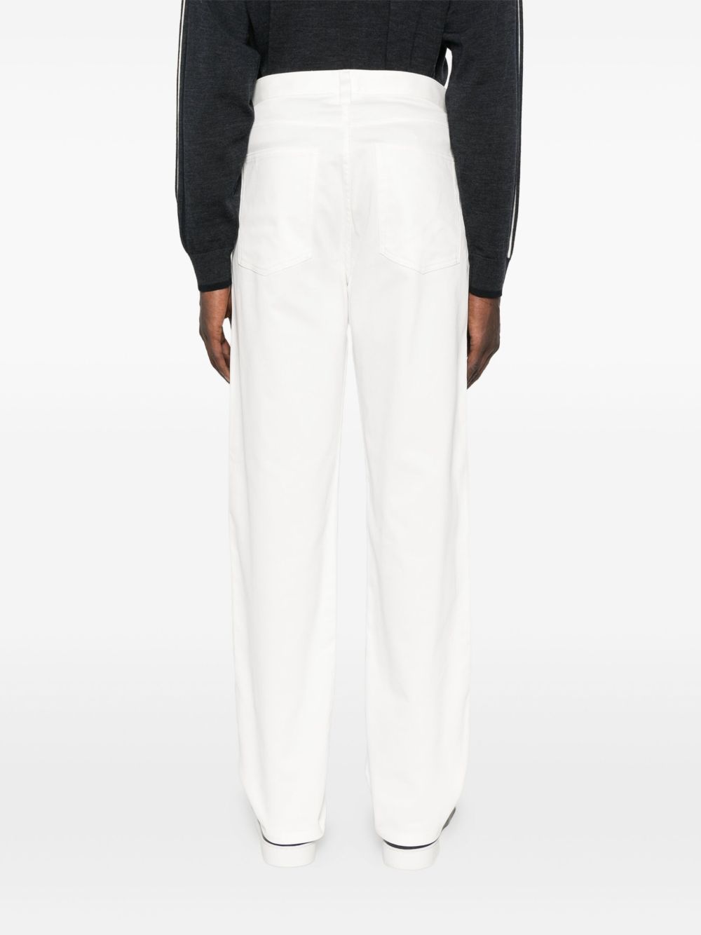 EMPORIO ARMANI Men's Silk Nylon Mini Jeans