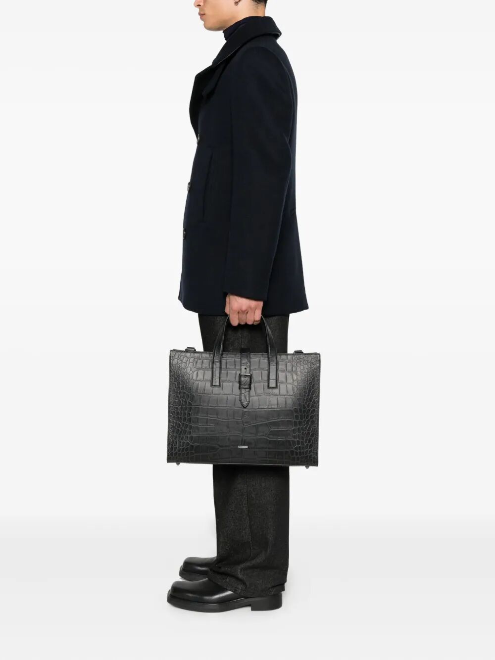 EMPORIO ARMANI Tote Handbag for Men - FW25 Collection