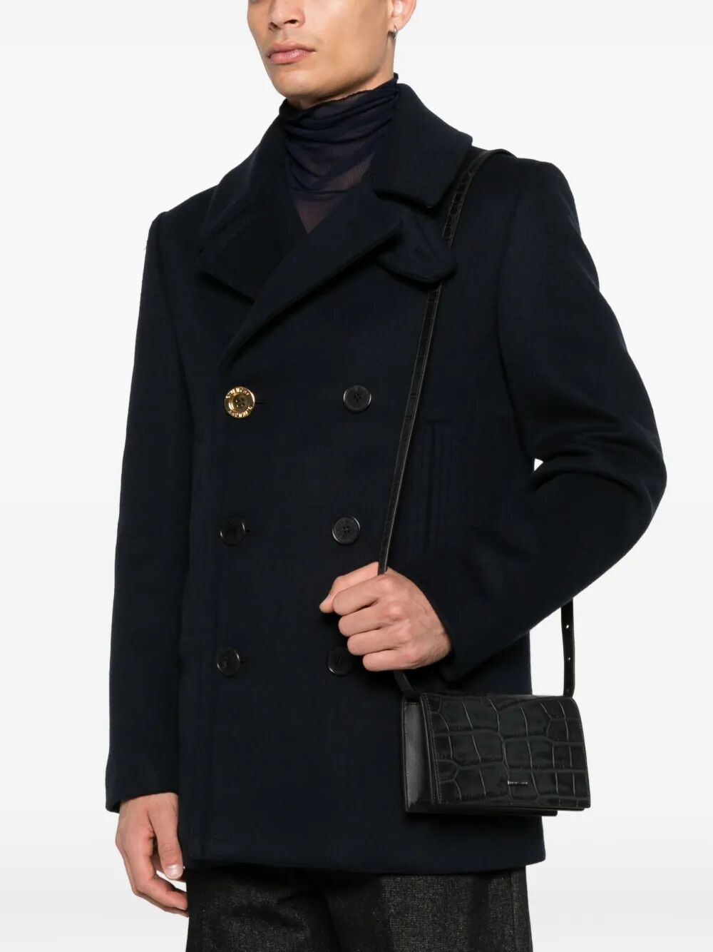 EMPORIO ARMANI Classic Mini Pouch Handbag