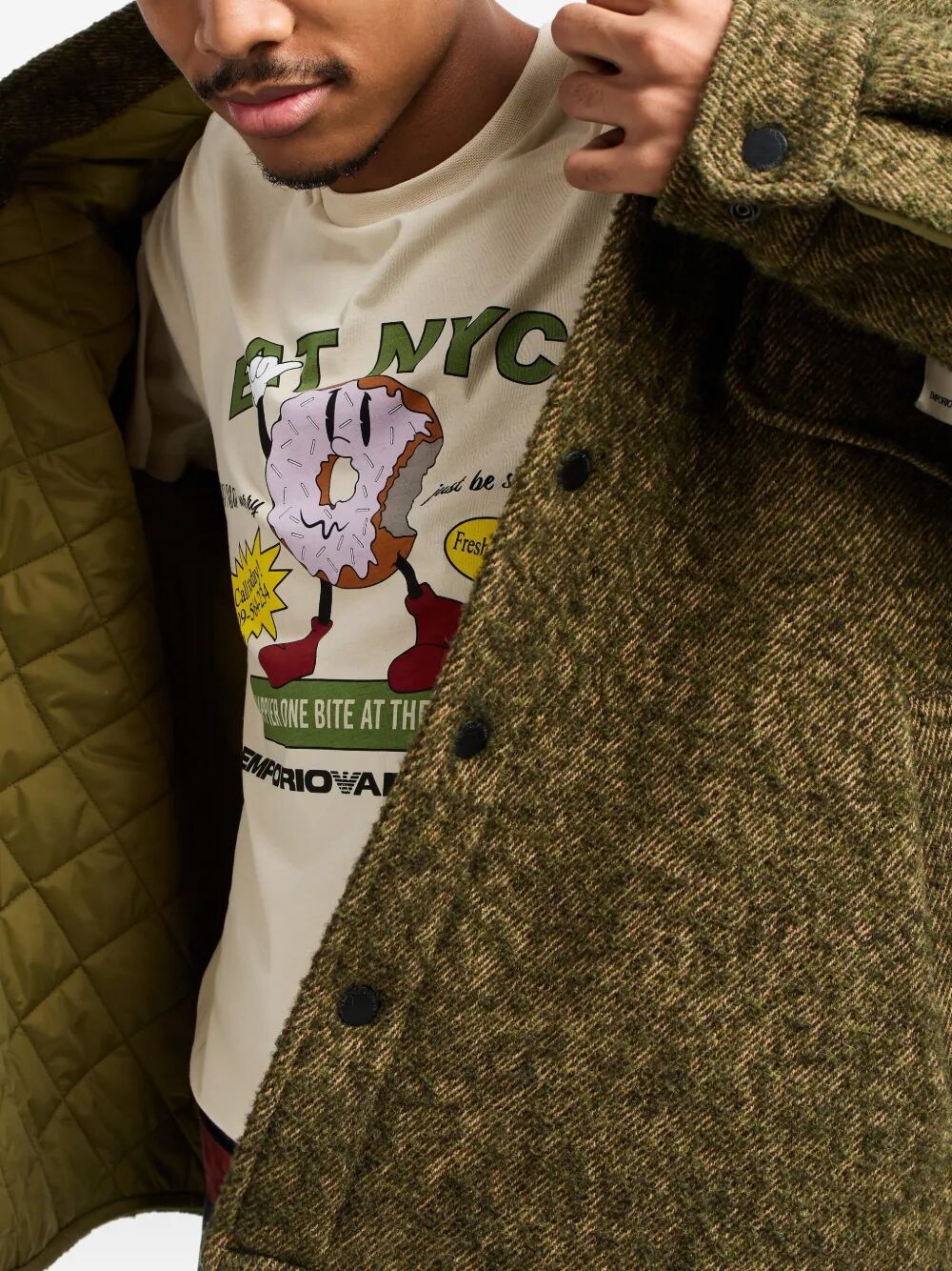 EMPORIO ARMANI Men's Classic Cotton T-Shirt