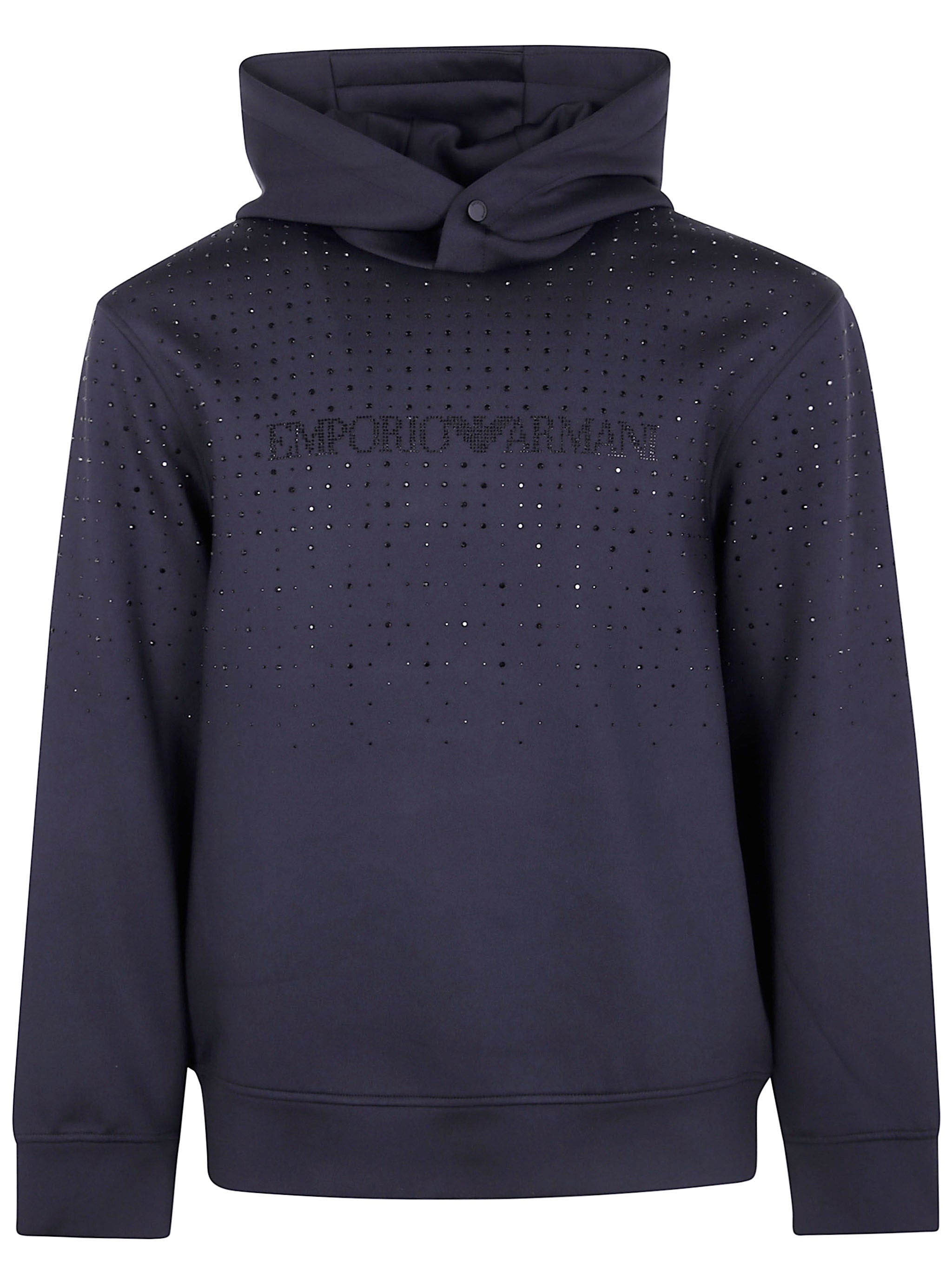 EMPORIO ARMANI Hooded Sweatshirt for Men - FW25 Collection
