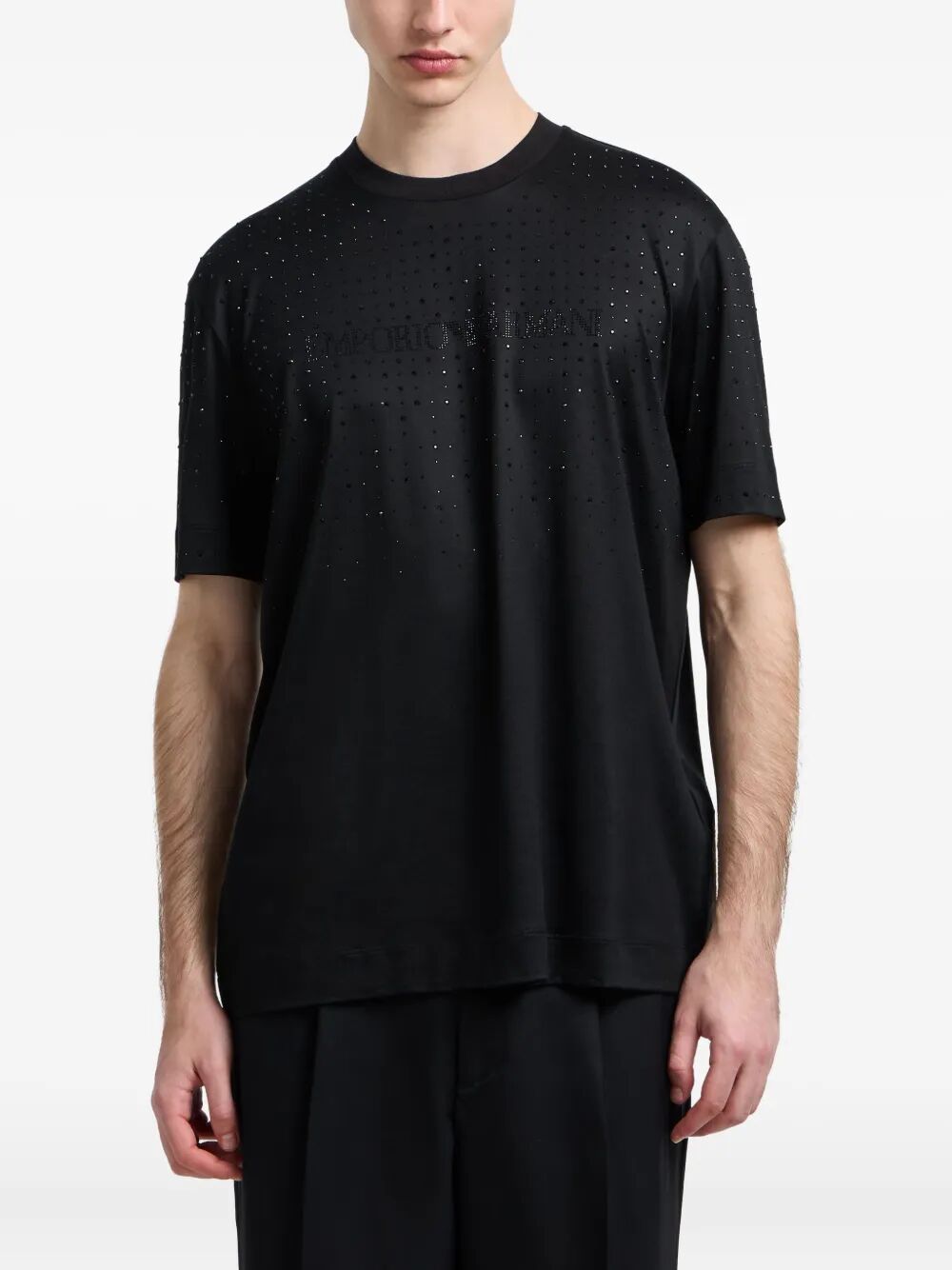 EMPORIO ARMANI Classic Short Sleeves T-Shirt for Men