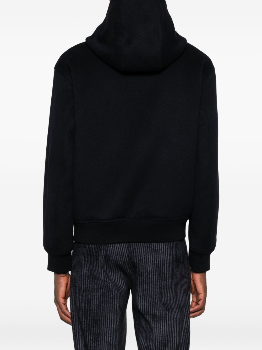 EMPORIO ARMANI Men's Wool Blouson Jacket for FW25