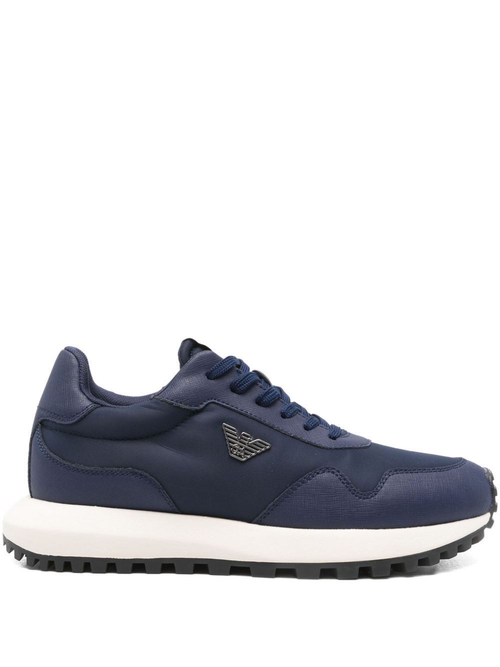 EMPORIO ARMANI Stylish Logo Sneakers for Men