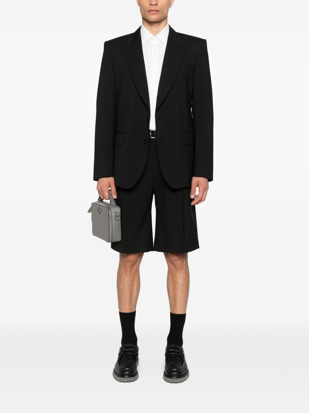 EMPORIO ARMANI Cotton Long Sleeve Button-Down Shirt