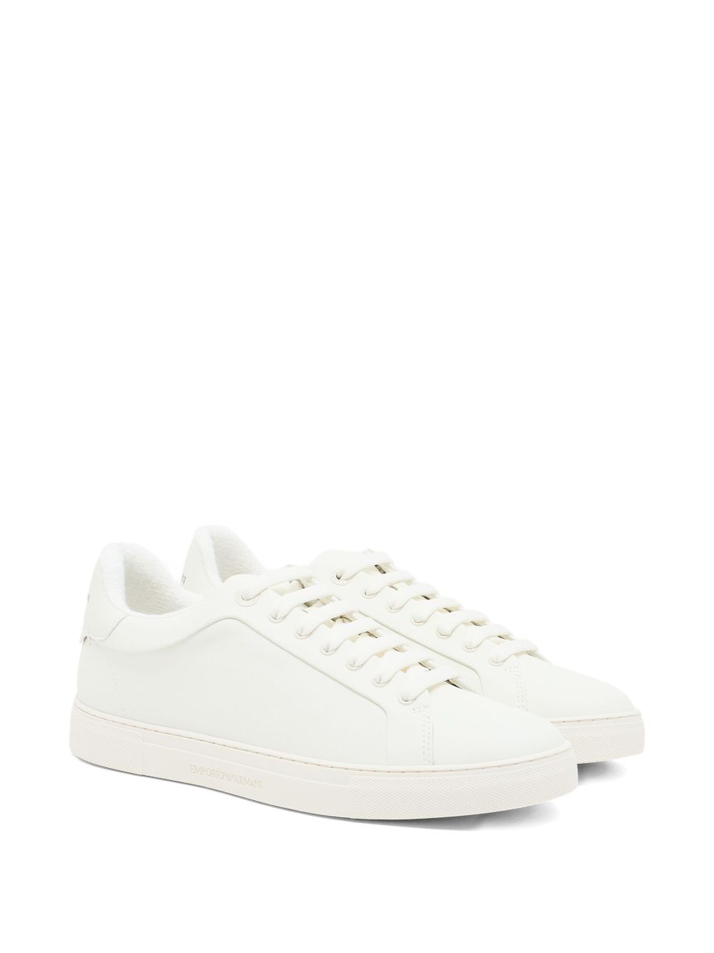 EMPORIO ARMANI Leather Sneaker for Men - FW25 Collection