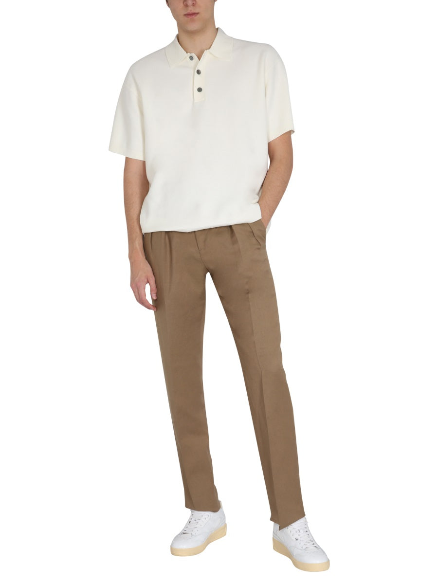 LARDINI Regular Fit Trousers for Men - Perfect for Casual and Formal Wear