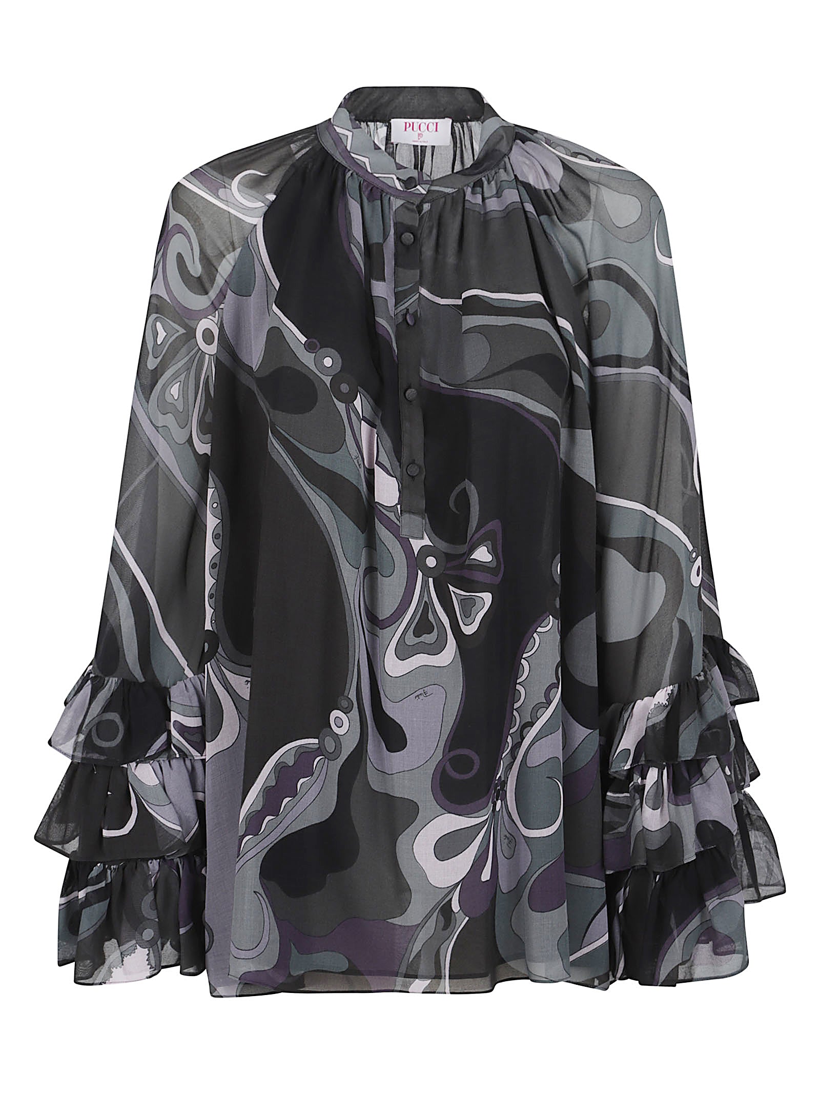 EMILIO PUCCI Elegant Silk Shirt for Women