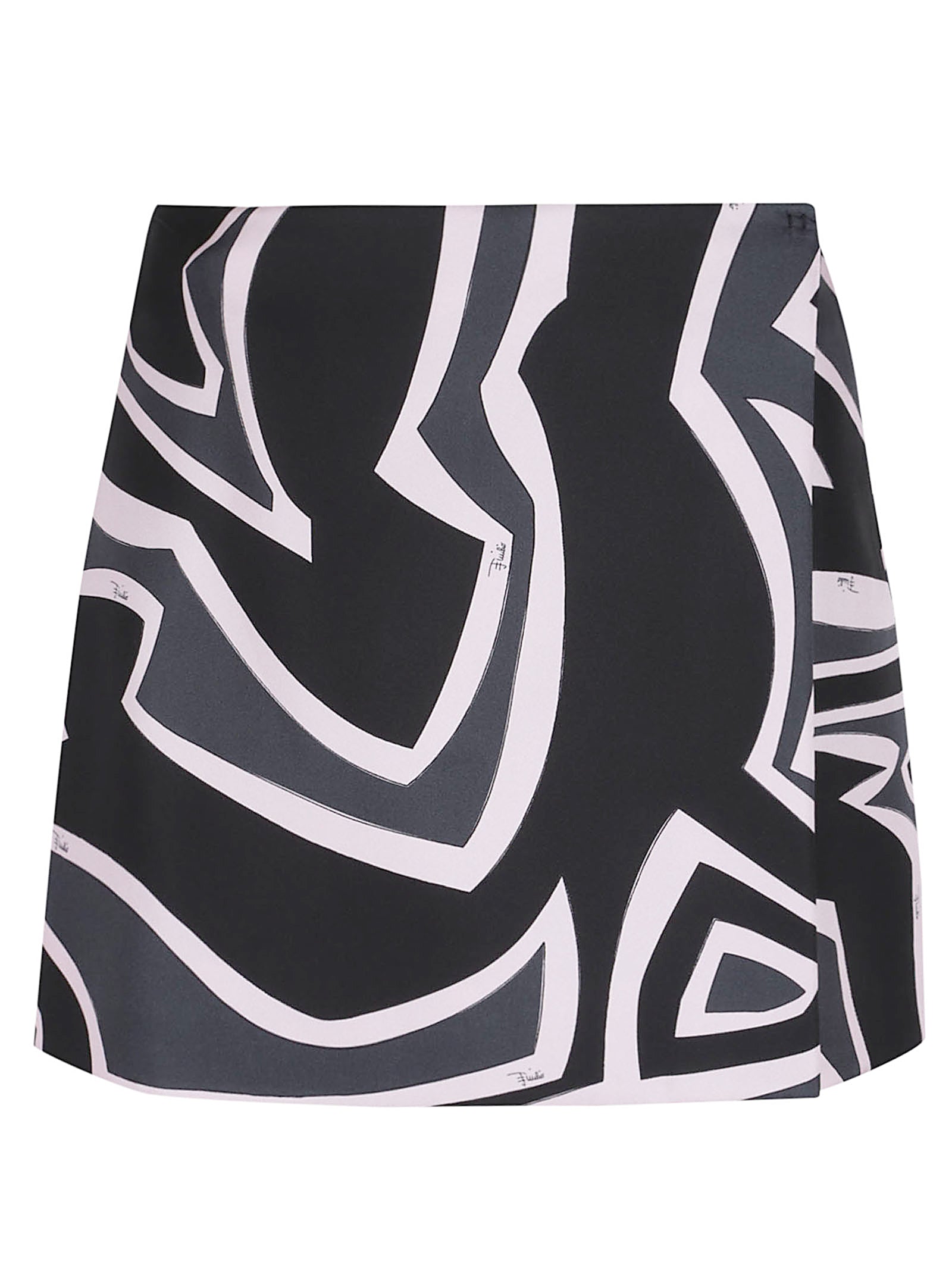 EMILIO PUCCI Silk Mini Skirt for Chic Outings