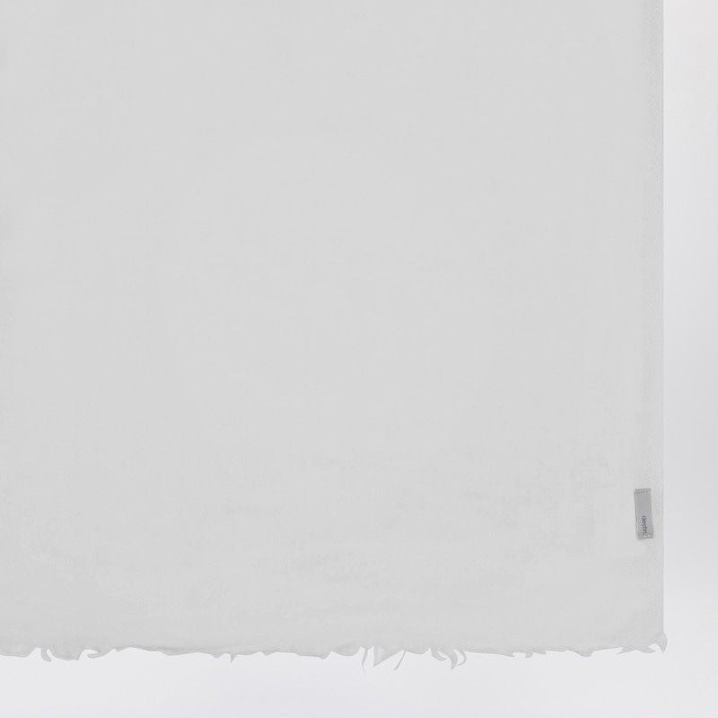 DESTIN Silk and Cashmere Blend Scarf with Fringed Ends