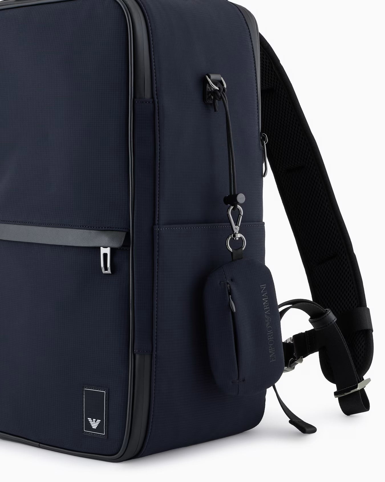 EMPORIO ARMANI Stylish Backpack - 25.5 x 17 x 40.5 cm