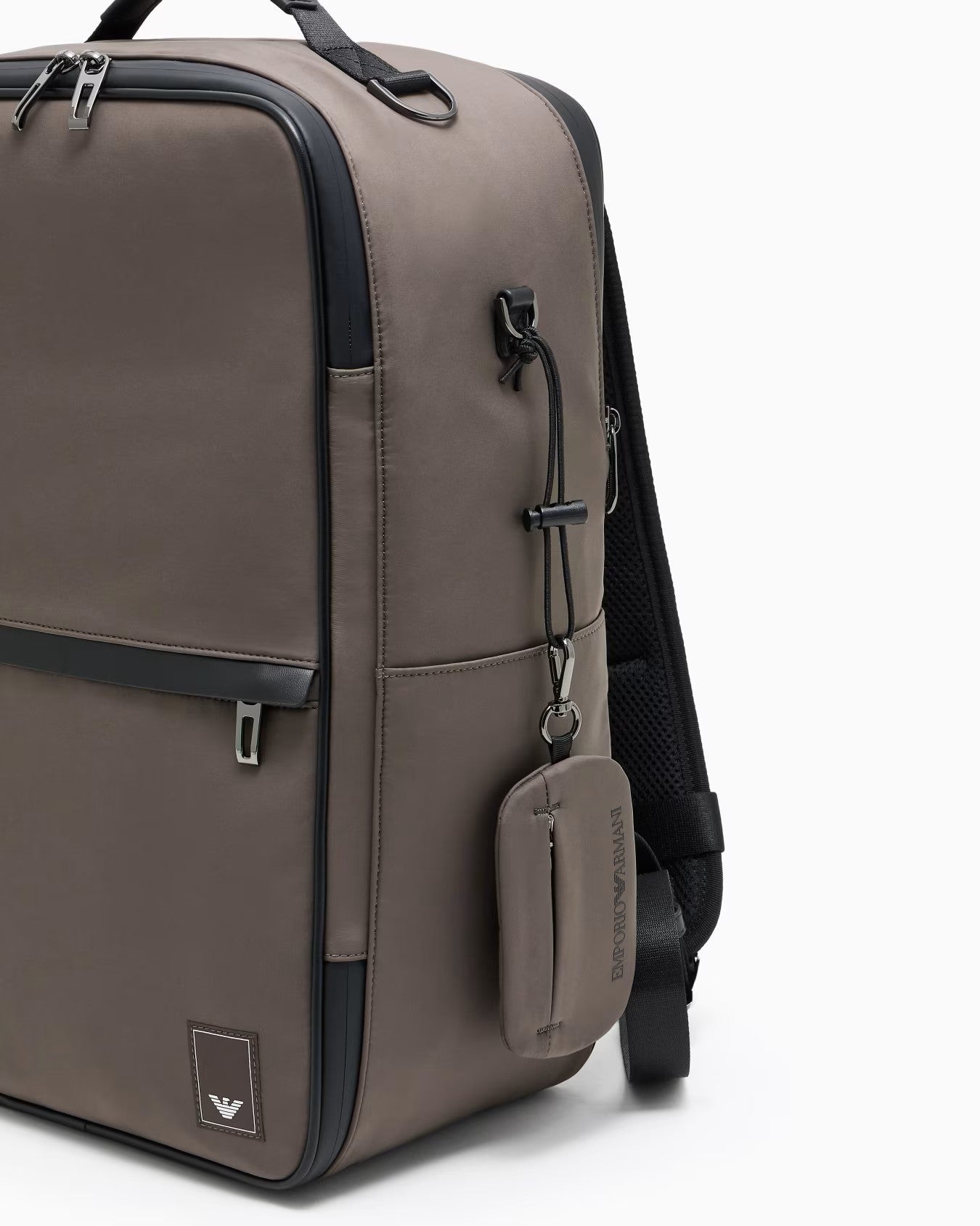 EMPORIO ARMANI Spacious Executive Backpack (25.5x17x40.5cm)