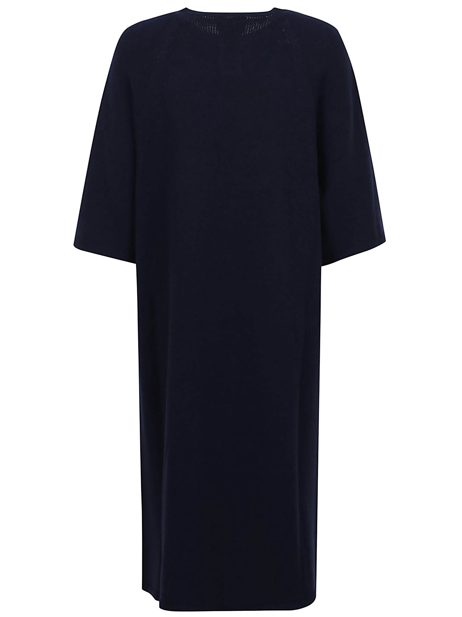 EMPORIO ARMANI Elegant Mini Dress in Soft Virgin Wool and Cashmere