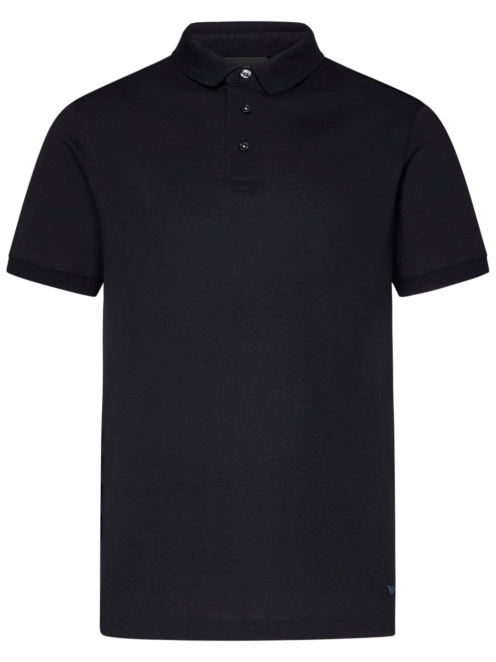 EMPORIO ARMANI Short-Sleeve Polo Shirt - Relaxed Fit for Casual Outings - Size M