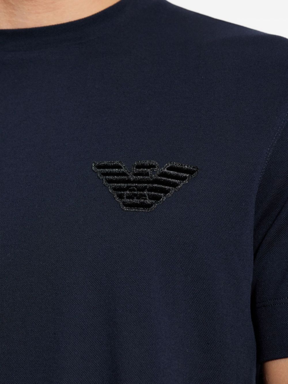 EMPORIO ARMANI Classic Crewneck T-Shirt for Men - FW25