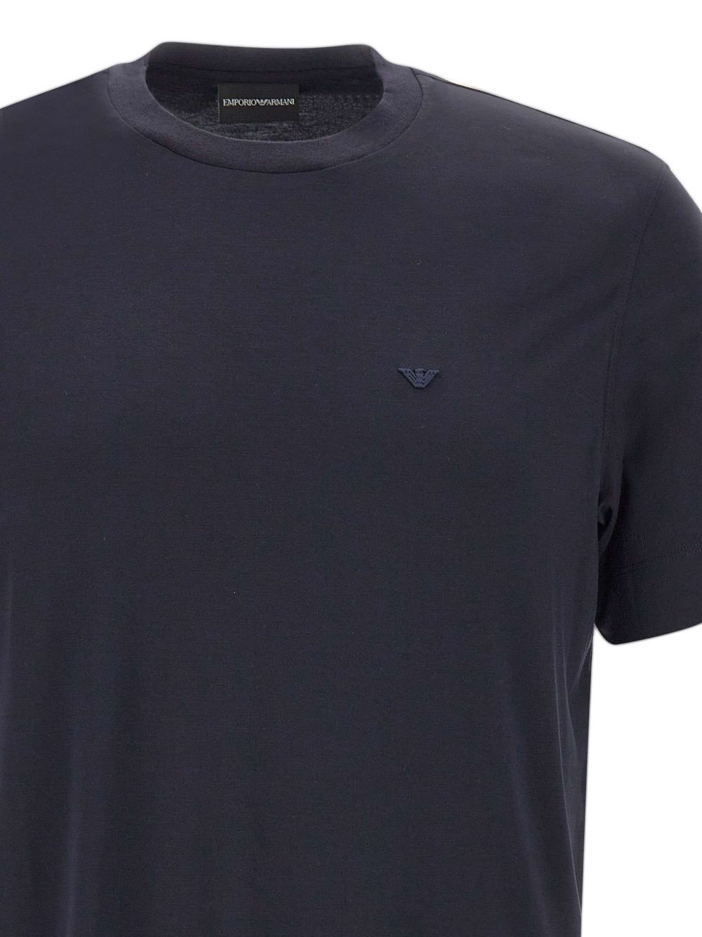 EMPORIO ARMANI Sleek Crewneck T-Shirt for Men - FW25