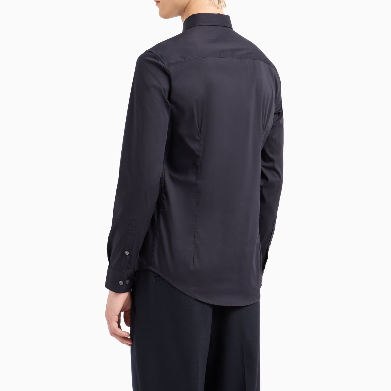 EMPORIO ARMANI Classic Long Sleeve Shirt for Men