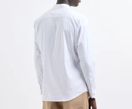 EMPORIO ARMANI Korean Collar Shirt for Men - Fall Winter 24/25