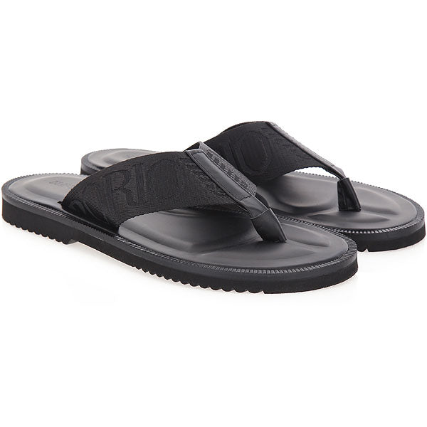 EMPORIO ARMANI Stylish Flip-Flop Sandals for Men