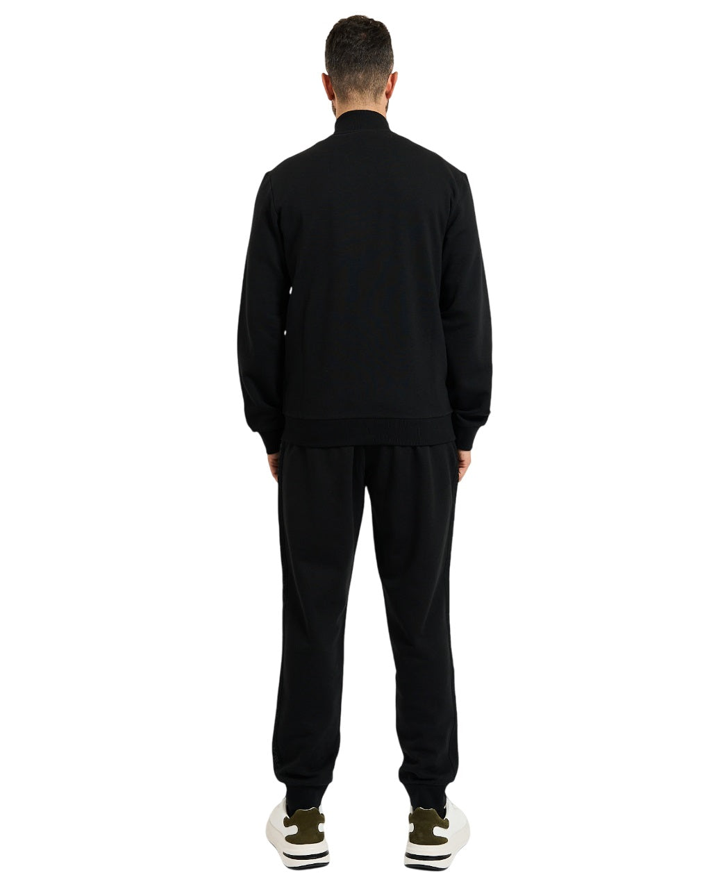 EMPORIO ARMANI Full-Zip Sweatshirt and Pants Tracksuit for Men