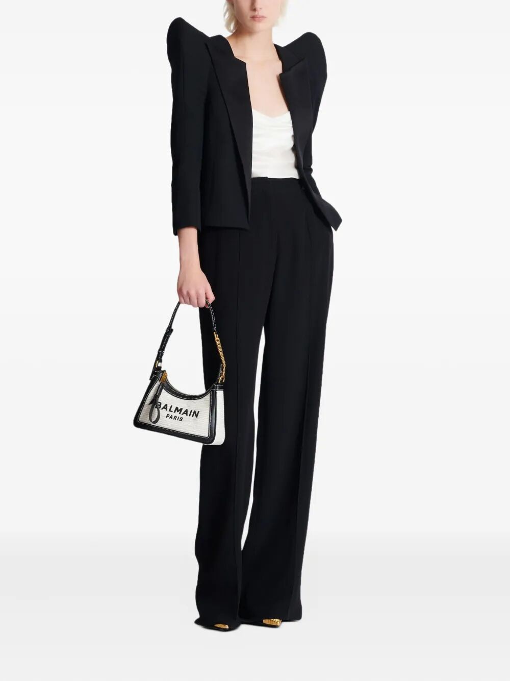 BALMAIN B-ARMY Shoulder Handbag - Women's Stylish Design