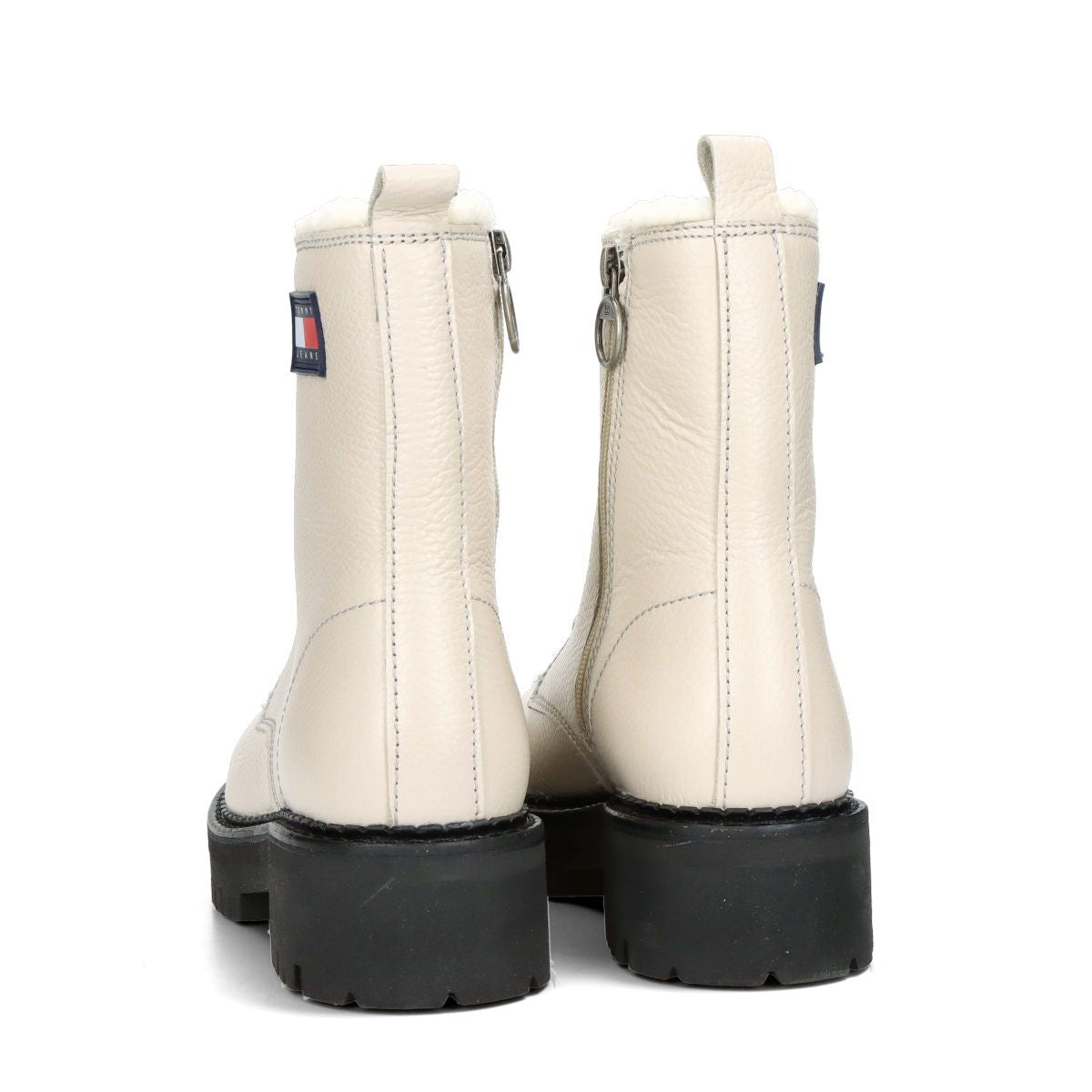 TOMMY HILFIGER Premium Leather Boots for Men - FW24 Collection