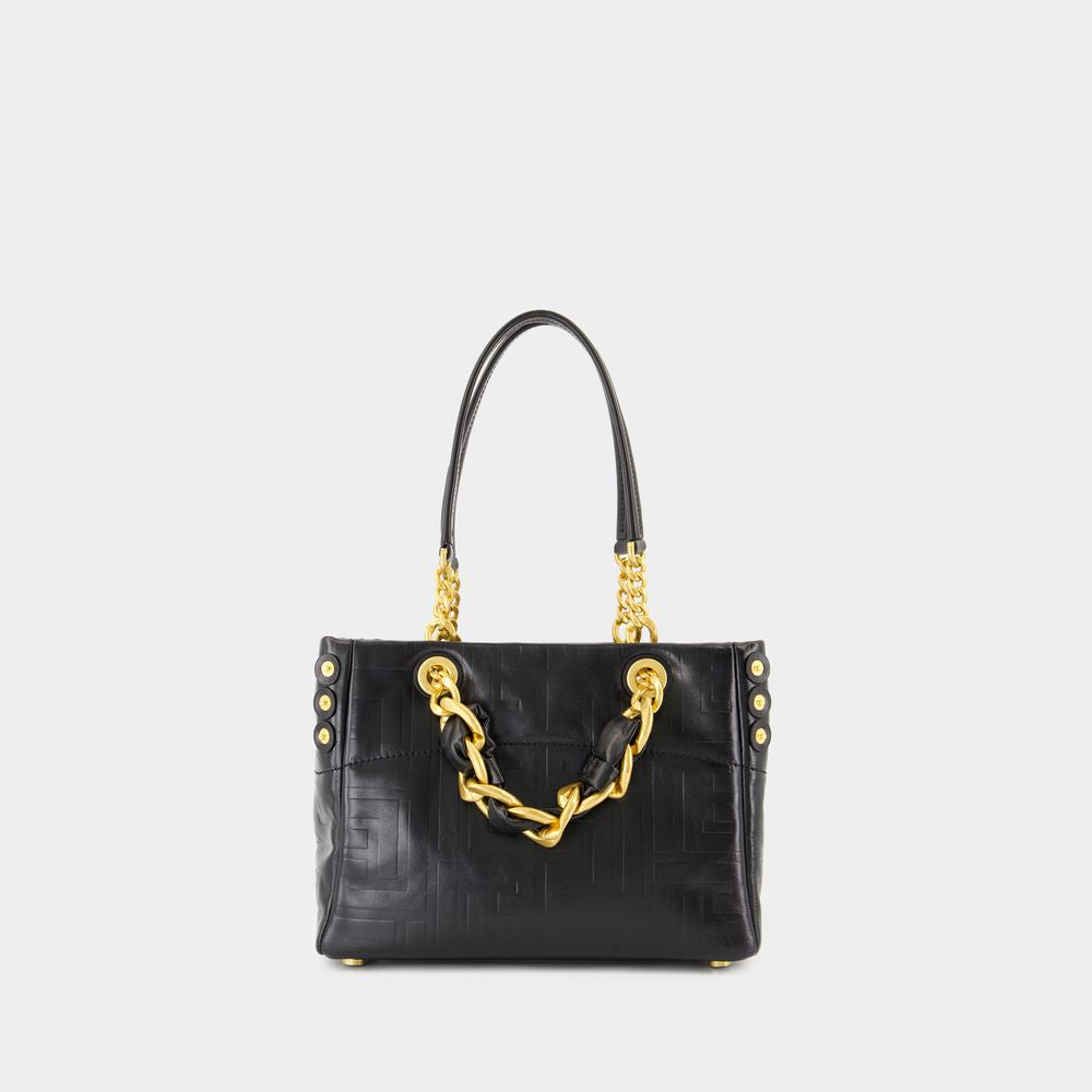 BALMAIN 1945 Soft Mini Shoulder Handbag