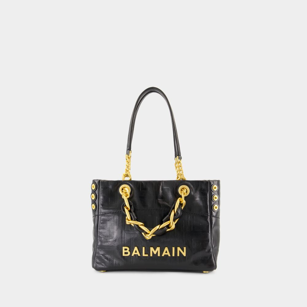 BALMAIN 1945 Soft Mini Shoulder Handbag