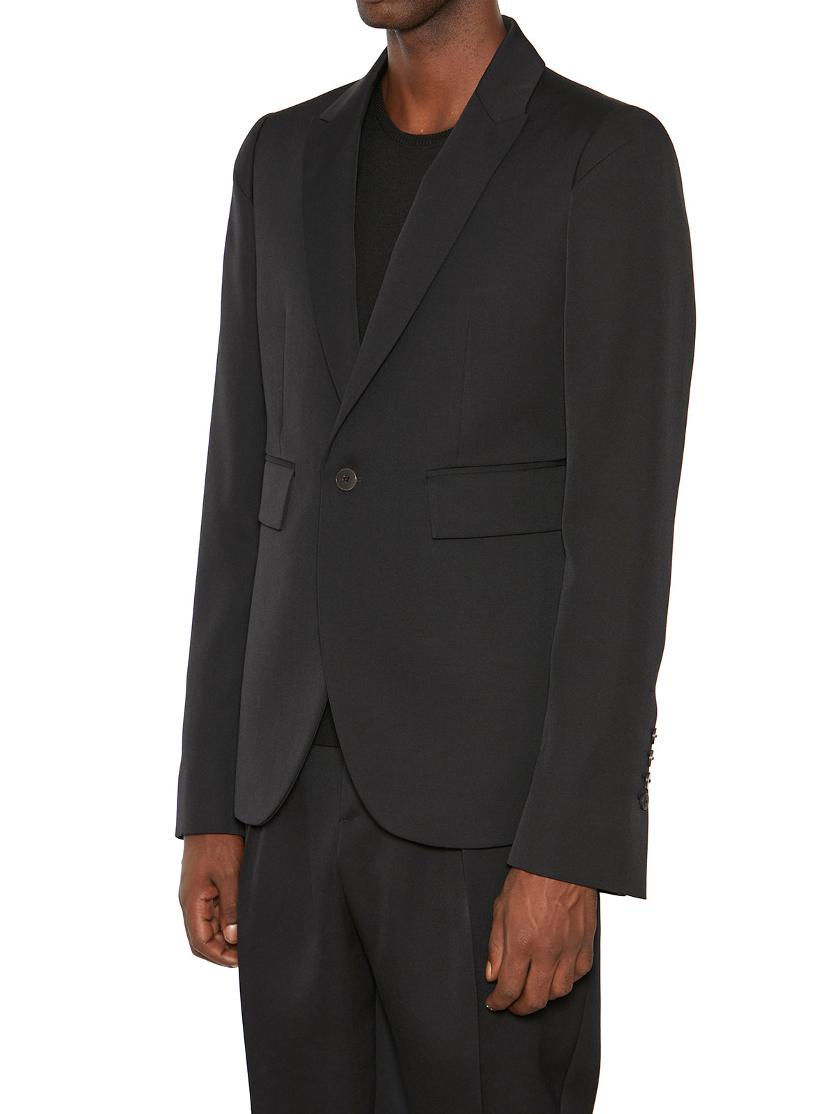 SAPIO Men's Tailored Gabardine Jacket - Size 50