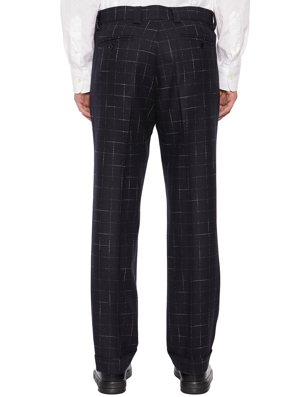 DANIELE ALESSANDRINI Stylish Wool Pants for Men - Size 48