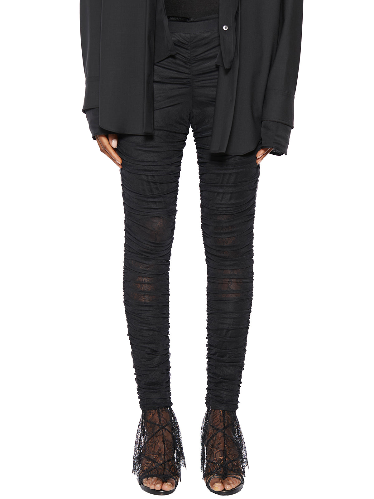 AC9 Tulle and Lace Mini Leggings - Size 40