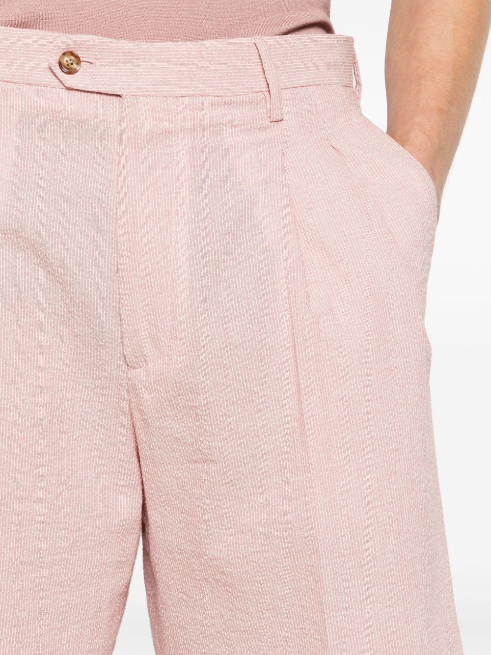 LARDINI Men's Stylish Mini Shorts