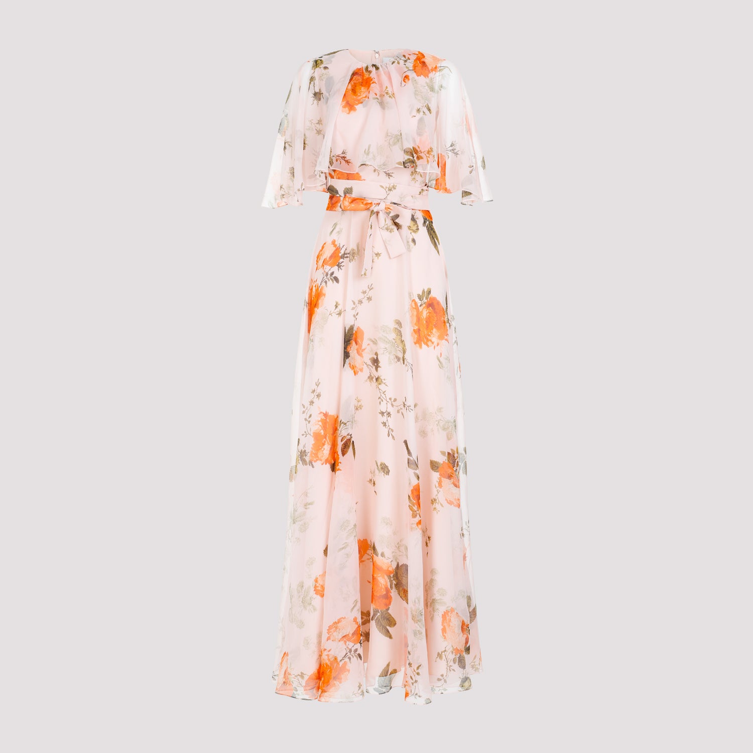 ERDEM Elegant Mini Dress with Silk Wrap Belt