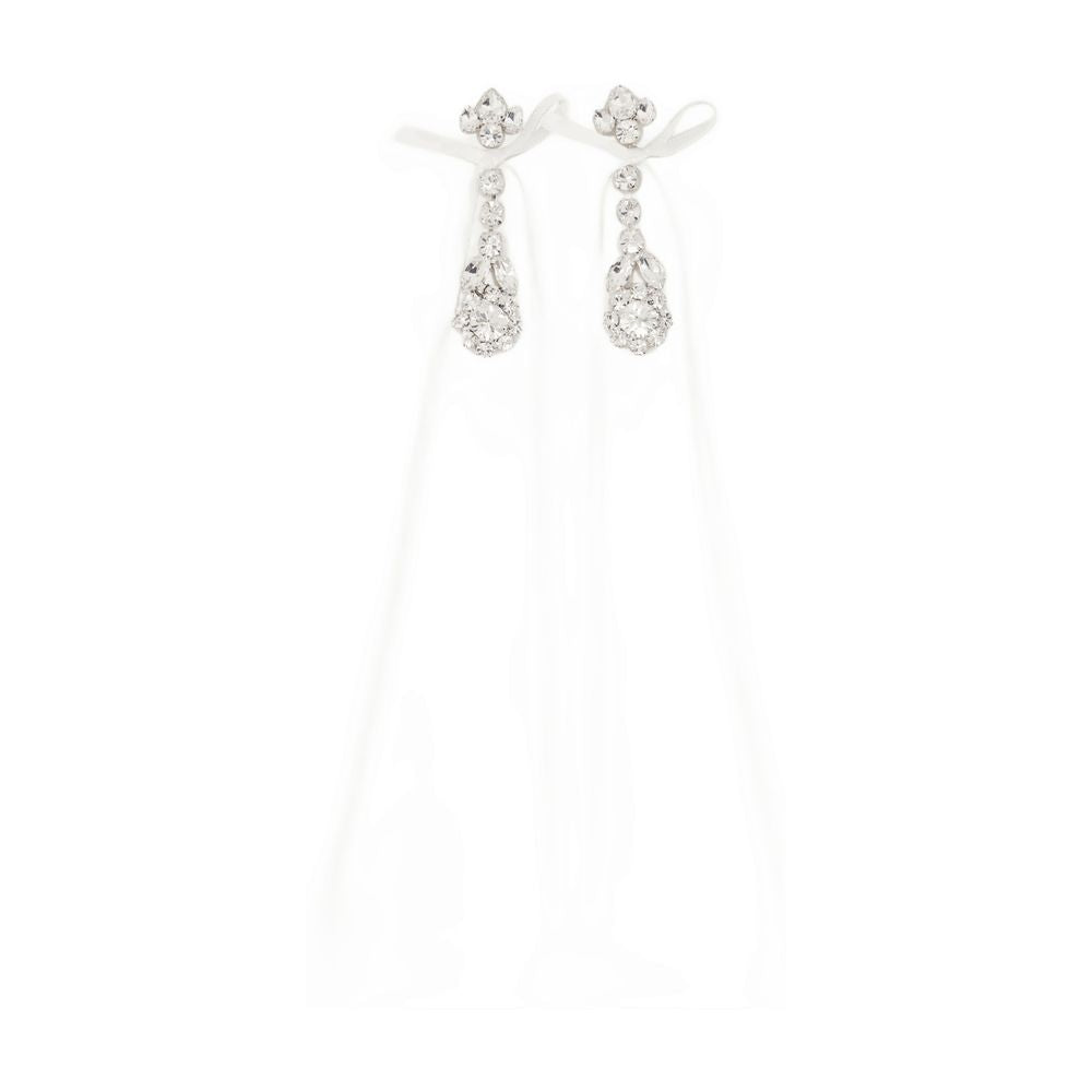 SIMONE ROCHA Victorian Bow Ribbon Drip Earrings