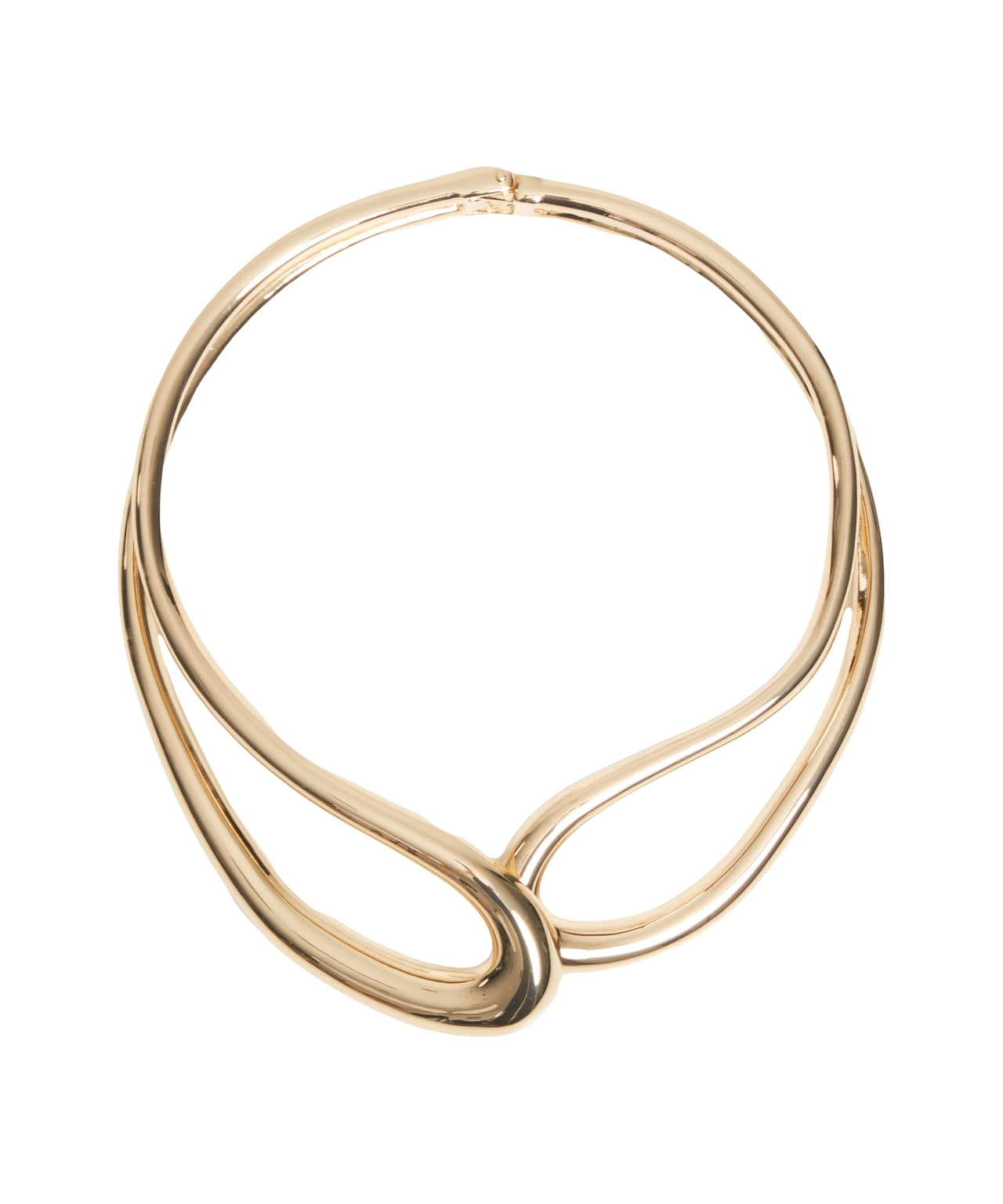 ERIKA CAVALLINI Intertwined Knotted Girocollo Necklace