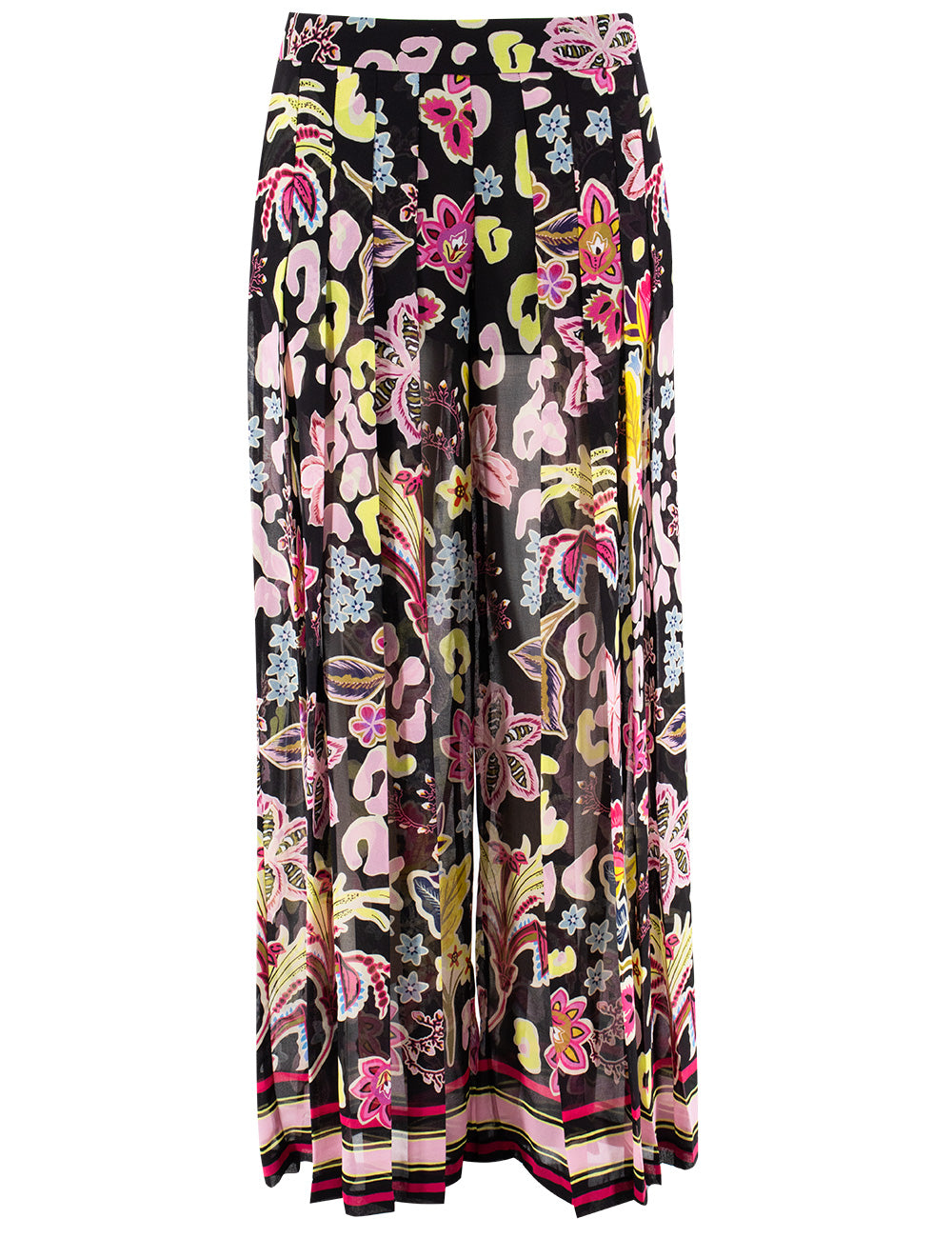 ERMANNO FIRENZE Floral Print Long Trouser Skirt for Women
