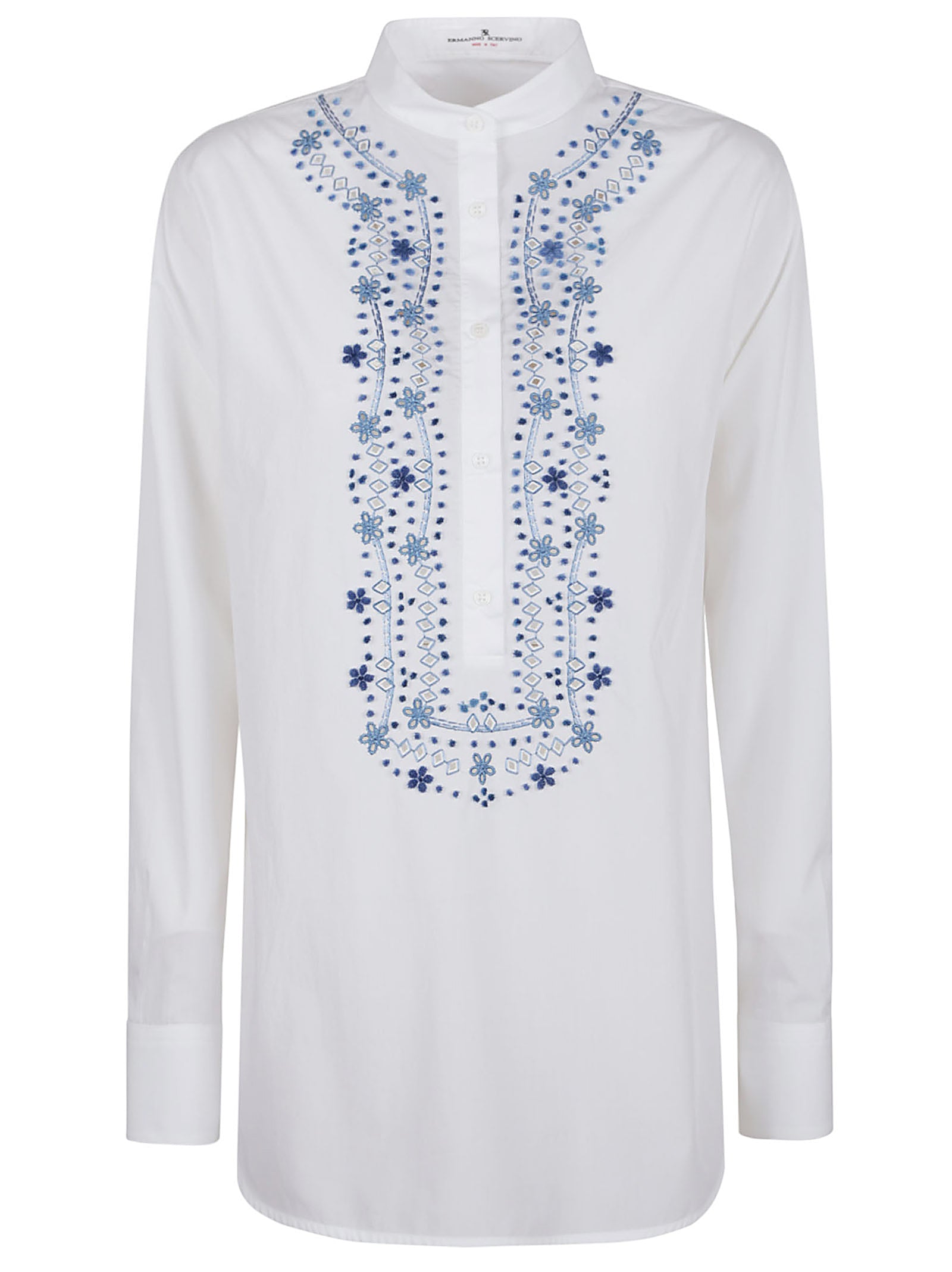ERMANNO SCERVINO Cotton Embroidered Shirt for Women