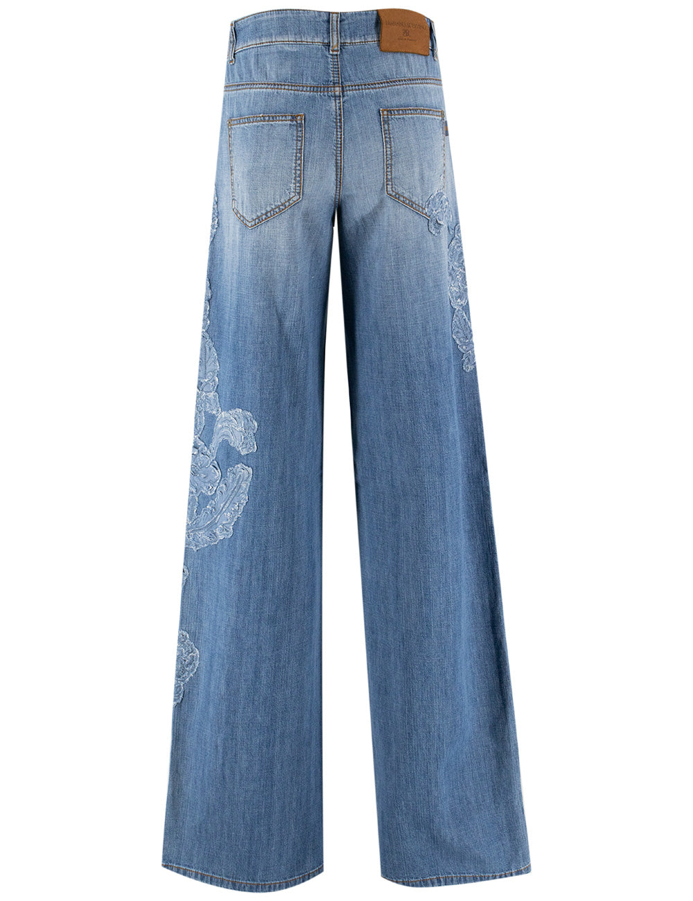 ERMANNO SCERVINO Lace-Detail Jeans for Women