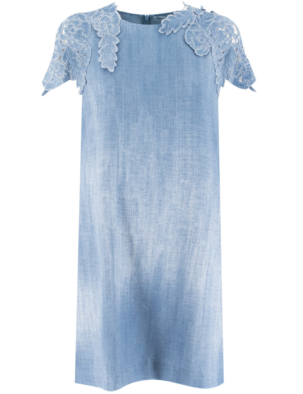 ERMANNO SCERVINO Floral Lace Midi Dress