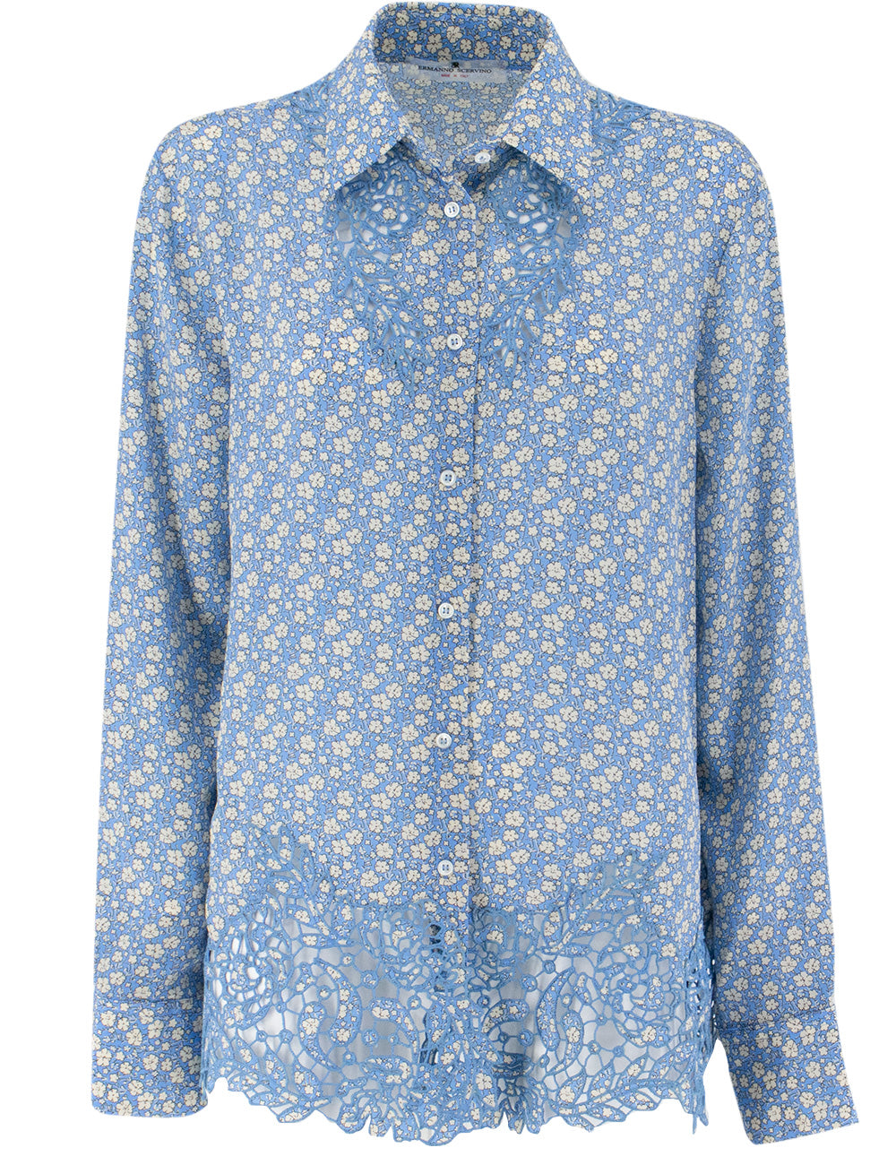 ERMANNO SCERVINO Silk Mini Shirt