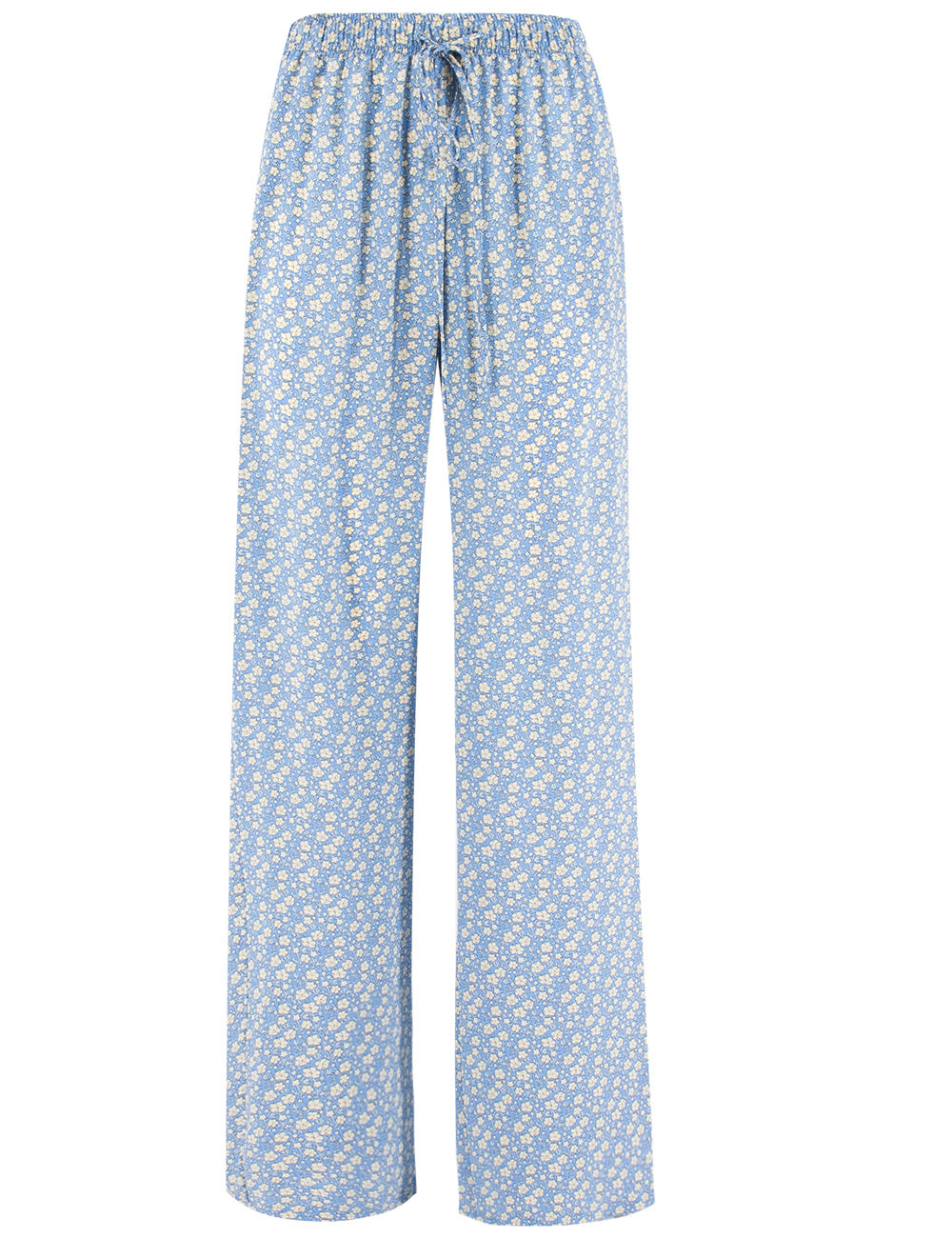 ERMANNO SCERVINO Fluid Floral Silk Trousers for Women