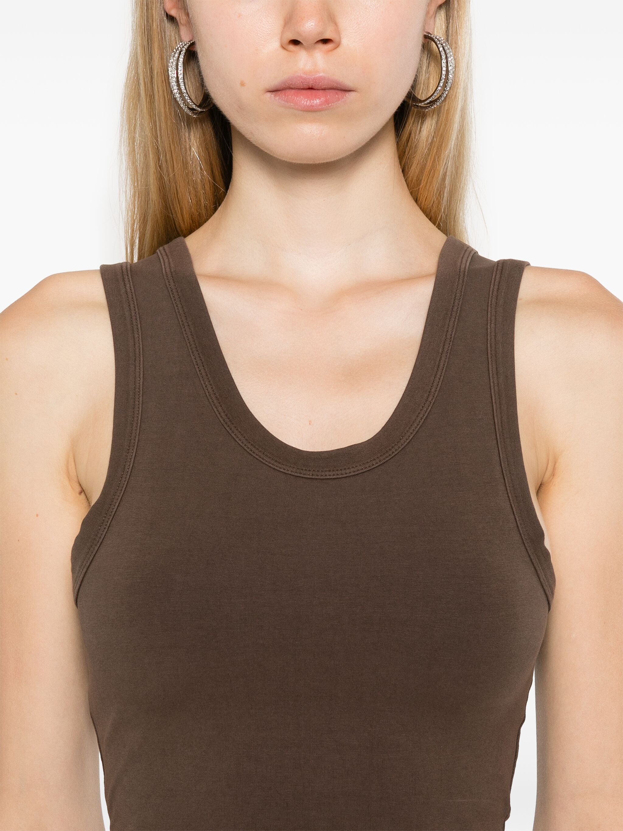 ENTIRE STUDIOS Mini Cropped Tank Top for Women