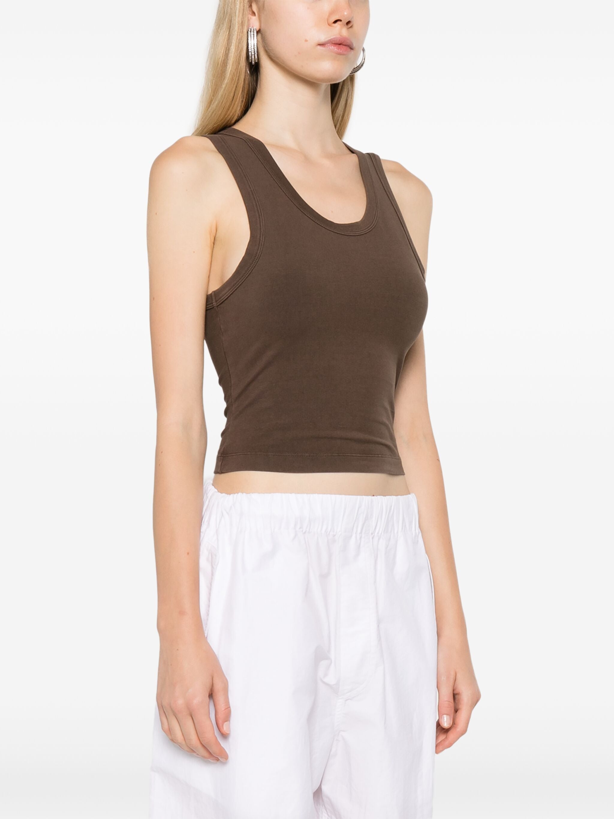 ENTIRE STUDIOS Mini Cropped Tank Top for Women
