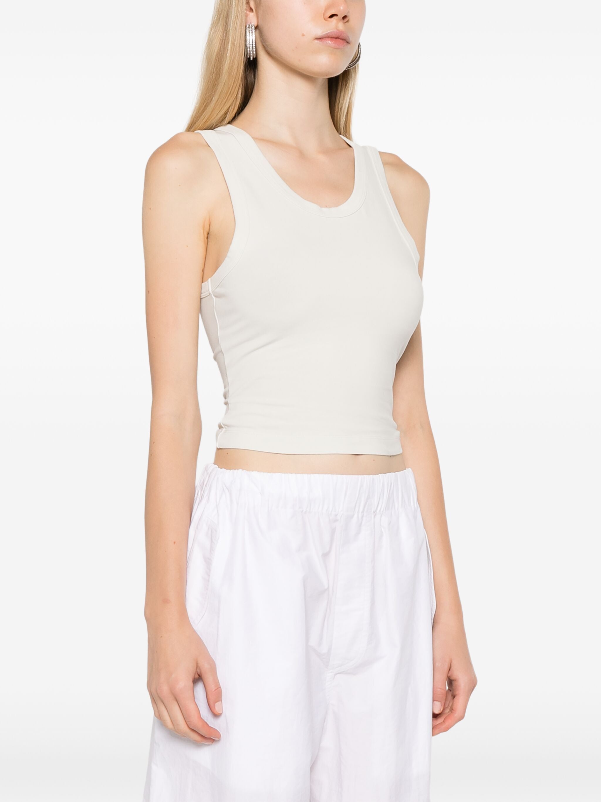 ENTIRE STUDIOS Women's Cropped Flex Tank Top