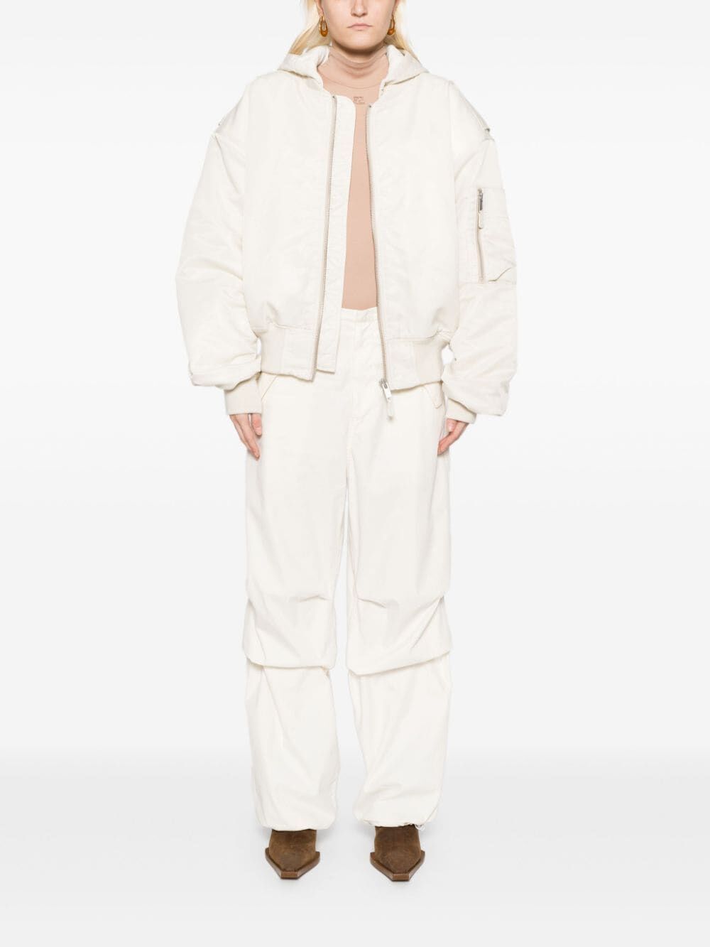 ENTIRE STUDIOS Hooded Broad Bomber