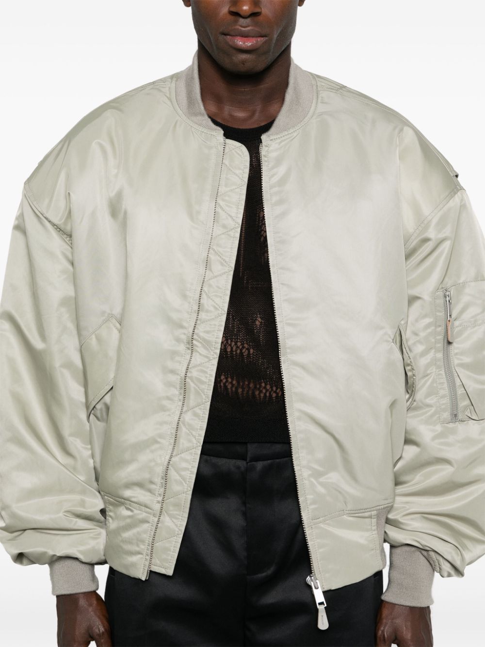 ENTIRE STUDIOS Oversized Broad Bomber Jacket